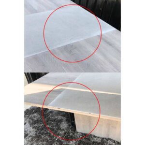 行政办公桌带文件柜，钢腿，棕色