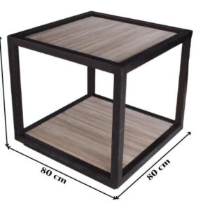 产品展示台、展示架、木架棕色钢框架