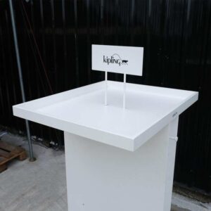 挂包架双面产品挂架、挂袋展示白黑钢架