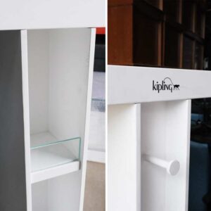 挂包架双面产品挂架、挂袋展示白黑钢架