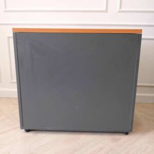 木质文件柜2门储物柜高74cm