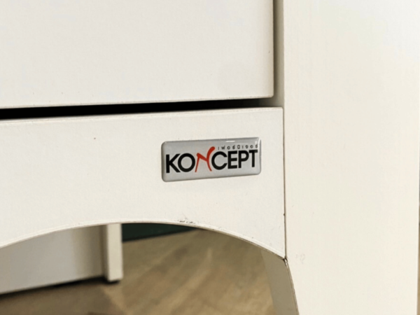 电视柜，木框，白色，KONCEPT 品牌