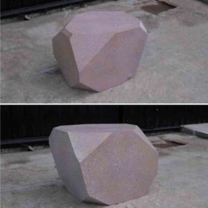托盘产品展示架多边形设计，彩色圆点