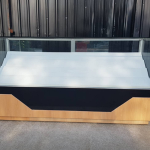珠宝柜、玻璃柜展示产品电话展示柜滑动玻璃门