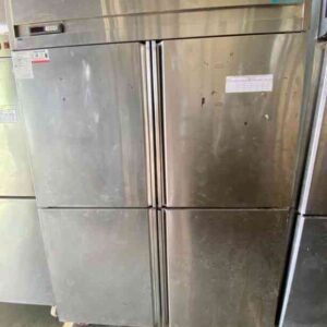 不锈钢冷冻柜（冷冻柜/冷冻柜）4门带滑轮