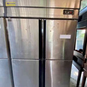 不锈钢冷冻柜（冷冻柜/冷冻柜）4门带滑轮