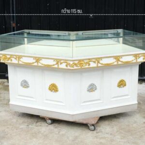 珠宝柜、首饰柜、钻石柜、产品展示柜、斜角柜