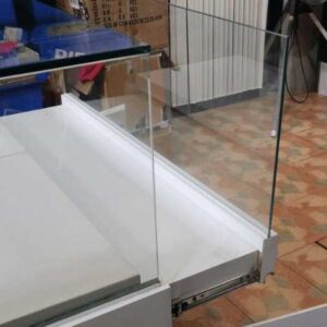珠宝柜、带抽屉玻璃制品展示柜 梯形（右对角线）