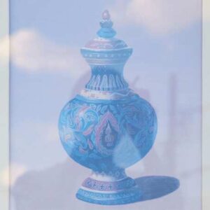 瓷器图片Benjarong 瓷器，金框 1 号