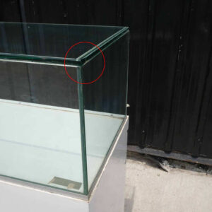 珠宝柜，玻璃展示柜，玻璃制品展示柜，木框，白色，2门开。