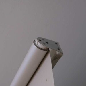 百叶窗带拉链系统的卷帘, 白色