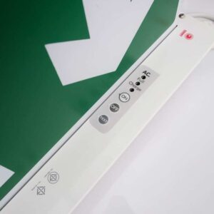 紧急出口标志，Sunny 品牌，双面，细线