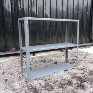 产品货架多用途货架，3层，钢架，灰色