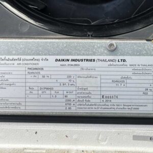 四向空调，大金品牌，型号 FHC24NUV2S，尺寸 24,000 BTU。