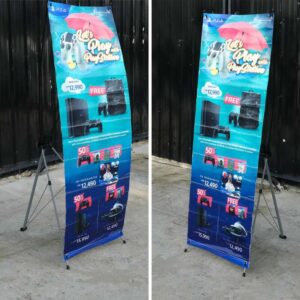 立架、标牌立架、店面招牌、广告招牌、X型架、X架、X形架PP乙烯基标牌架