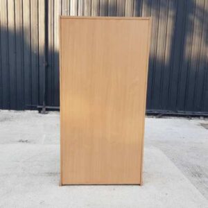 高文件柜，2 门，木质框架，Logica 品牌