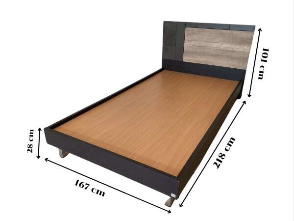 3.5 英尺床,SB FURNITURE 品牌,3.5 英尺袋装弹簧床垫,11 英寸厚,Dunlopillo 品牌,New Forest 型号