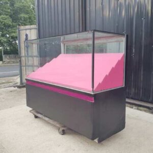 玻璃展示柜，手机展示柜，黑色