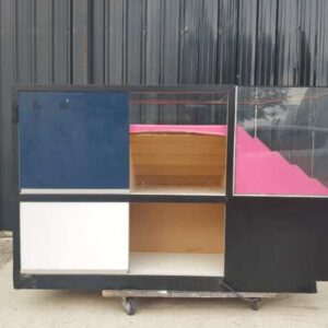 玻璃展示柜，手机展示柜，黑色