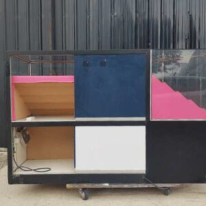 玻璃展示柜，手机展示柜，黑色