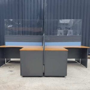 Rockworth 品牌 4 座组合工作桌