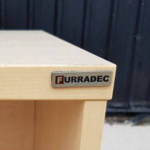 Furradec 品牌木制书桌，带 2 个抽屉，120 厘米
