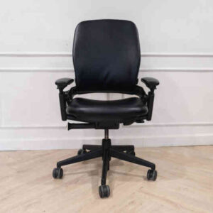 人体工学椅美国制造（黑色）Steelcase Leap V2 人体工学工作椅。_4W0TPCGKNP_XNOI8IW6WC