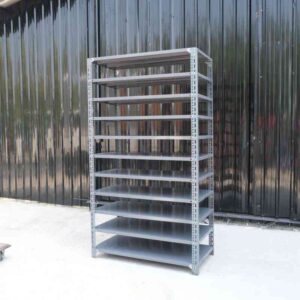11个钢制产品货架（宽120cm）Rack/Shelf，角钢货架，产品架
