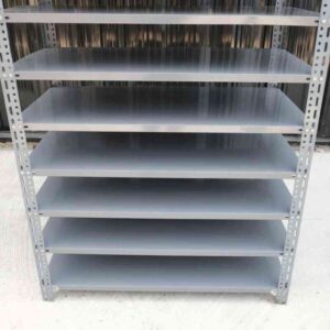11个钢制产品货架（宽120cm）Rack/Shelf，角钢货架，产品架