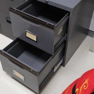 钢制文件柜，带 2 个抽屉，Lucky 品牌_06R2DZKWBZ