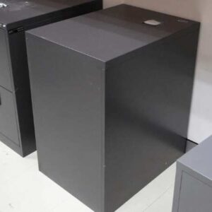 钢制文件柜，2 个抽屉，灰色，UB-Haworth 品牌 *无钥匙_0MJV7NO7BP