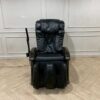 AMAXS 电动按摩躺椅，黑色真皮面料，型号 ME-9305