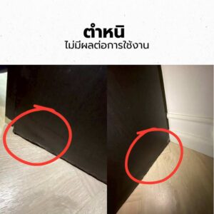 带镜子的折叠衣柜，深棕色，ZEN 型号，SB 品牌。