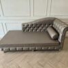 Chesterfield 贵妃沙发（灰棕色｜全新）
