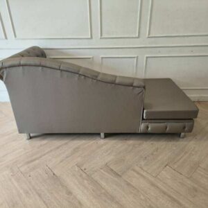Chesterfield 贵妃沙发（灰棕色｜全新）