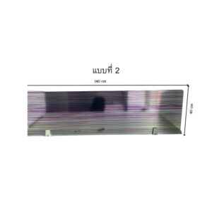 白色木质办公桌，钢制桌腿。_2ADUE8TUAE