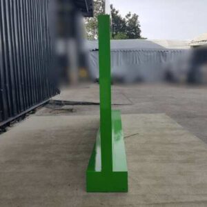 绿色木隔断