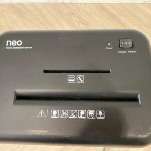 黑色碎纸机，NEO品牌，型​​号SD9101