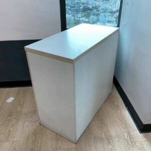 双门文件柜，木质框架，灰色，Practika品牌