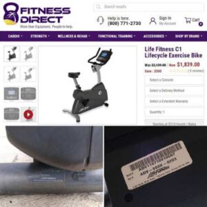 Life Fitness C1 健身车 Life Fitness C1 Lifecycle 健身车_8T9R8IO0UC
