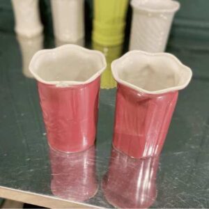 陶瓷花瓶，5.5英寸