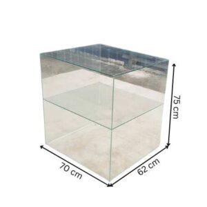 玻璃展示柜，2层产品展示柜