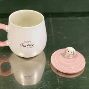 快乐兔子陶瓷杯