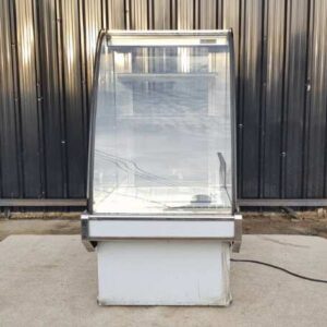 蛋糕展示冷冻柜，三层弧形玻璃