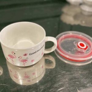 带盖陶瓷杯