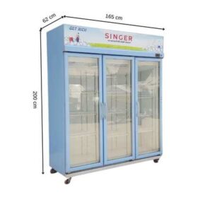 Singer SGPM-4203 3 门饮料柜，尺寸 42 立方米。_G7M2DESGP2