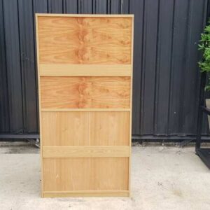 文件柜，四门储物柜，棕色木框