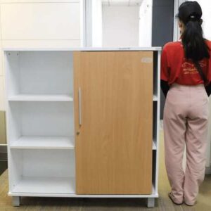 带 1 个滑动门的木制文件柜 完美_HAOLSS8KVI