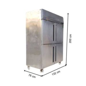 SANDEN INTERCOOL 双门不锈钢冷冻柜