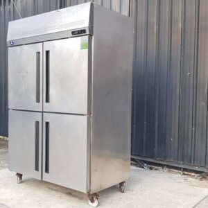 SANDEN INTERCOOL 双门不锈钢冷冻柜